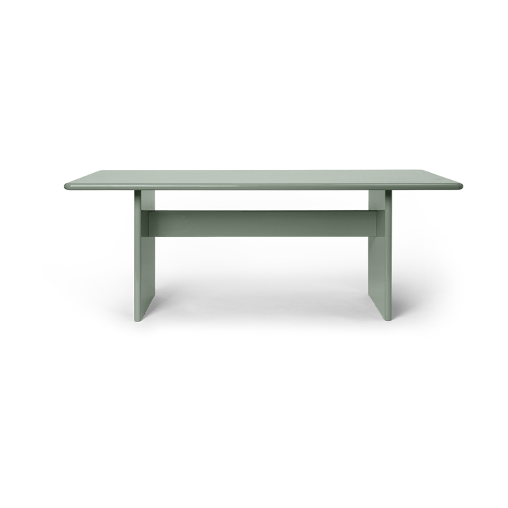 Rink spisebord small 200 x 90 x 74 cm - Tea green - ferm LIVING