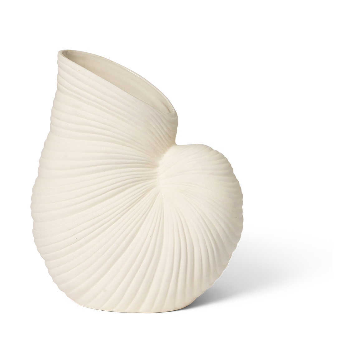 Bilde av ferm LIVING Shell vase Off white