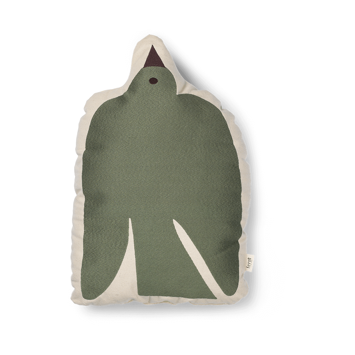 Bilde av ferm LIVING Swif bird pute 325x48 cm Avocado Green