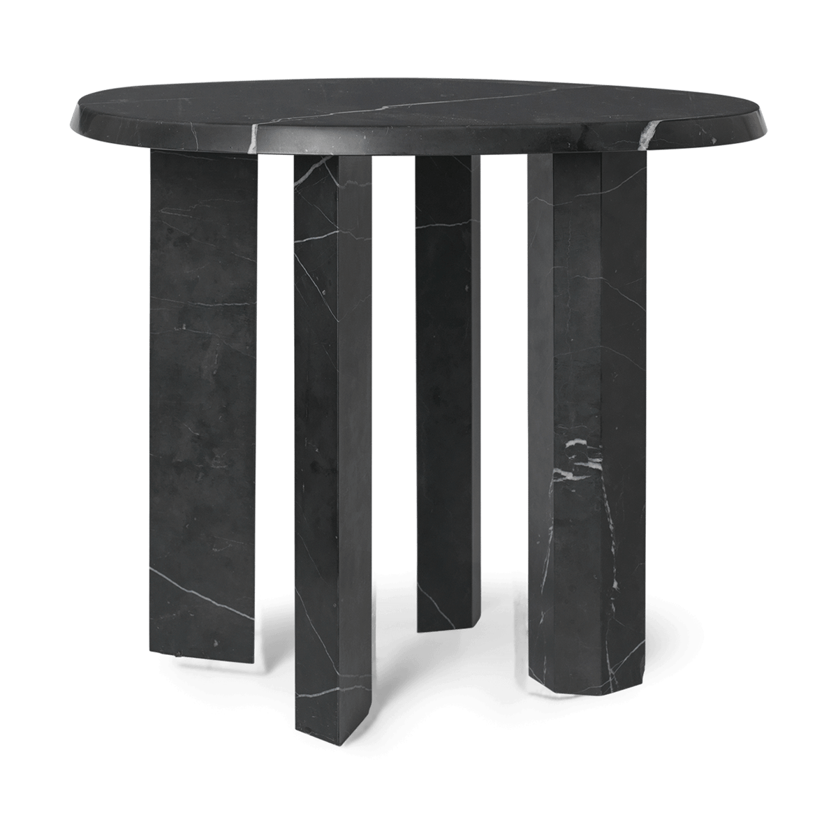 Bilde av ferm LIVING Taula sidebord Ø544x45 cm Black