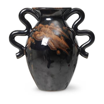 Verso vase 27 cm - Black - Ferm Living