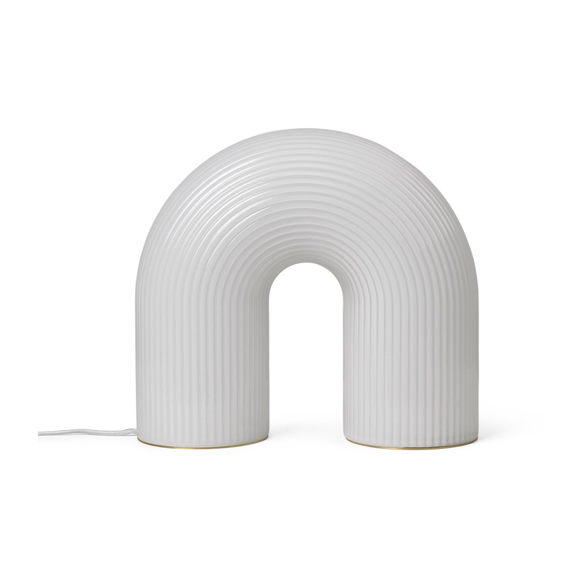 Bilde av ferm LIVING Vuelta gulvlampe 40 x 16 x 36 cm White