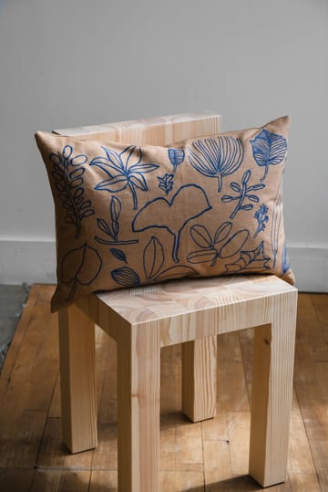 Botanic putetrekk 38x58 cm - Brown-blue - Fine Little Day