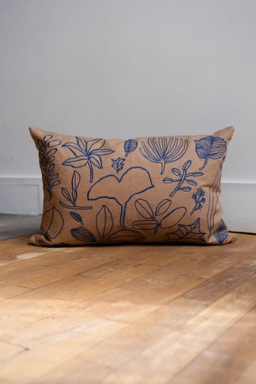 Botanic putetrekk 38x58 cm - Brown-blue - Fine Little Day