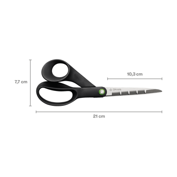 Functional Form kjøkkensaks 21 cm - Svart - Fiskars