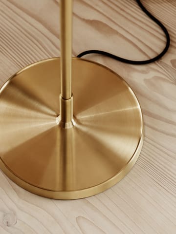 Clam stålampe 128 cm - Opal-brass - Fritz Hansen