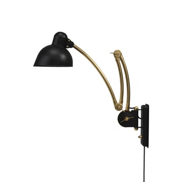 Kaiser Idell 6559-W vegglampe - Matt black-brass - Fritz Hansen