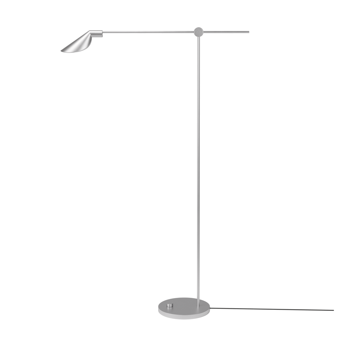 Bilde av Fritz Hansen MS011 gulvlampe Steel