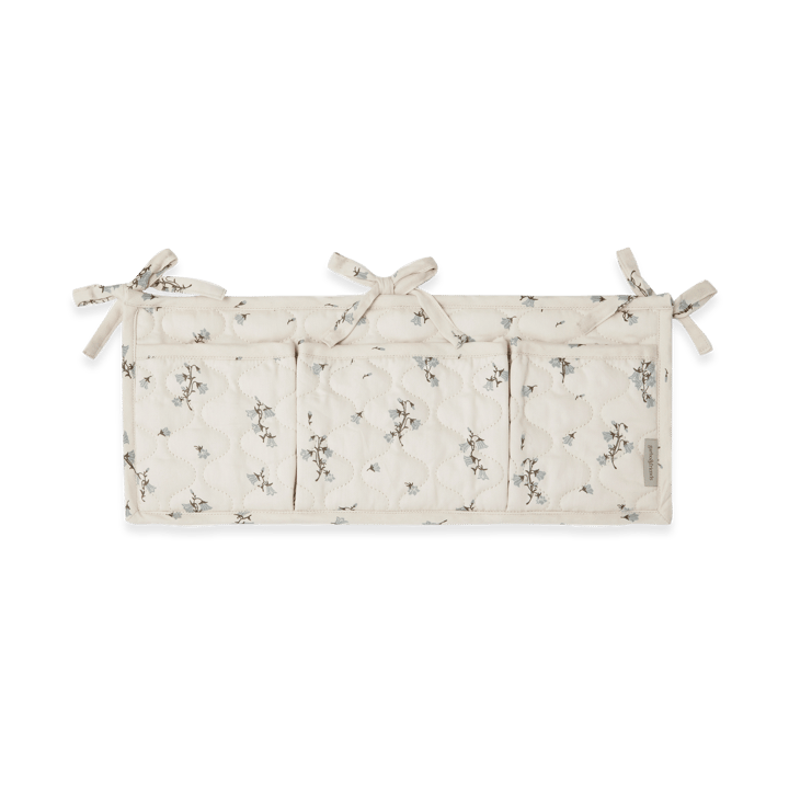 Bluebell Satin quiltet sengelomme - 18x43 cm - Garbo&Friends