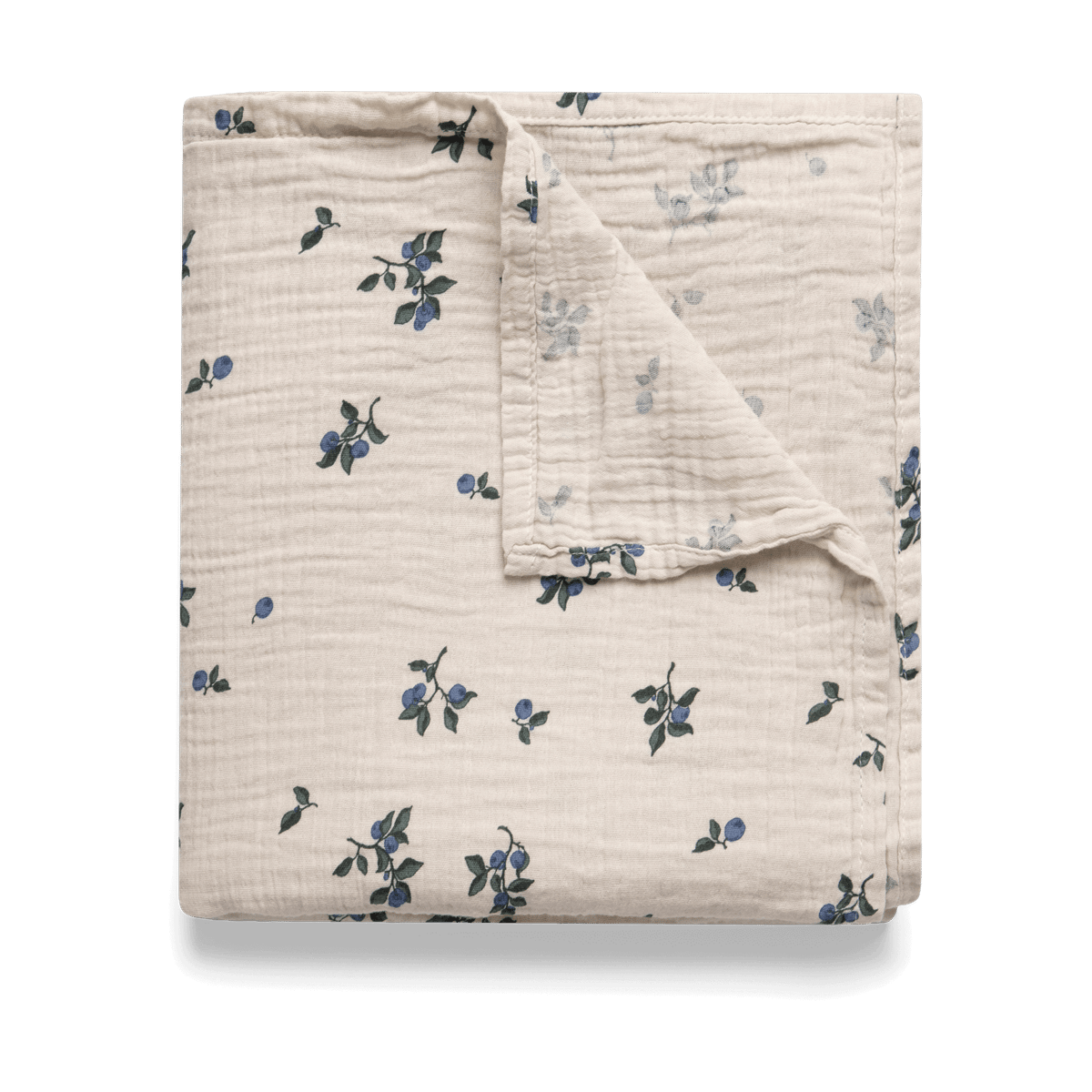 Bilde av Garbo&Friends Blueberry Muslin Swaddle pledd 110x110 cm