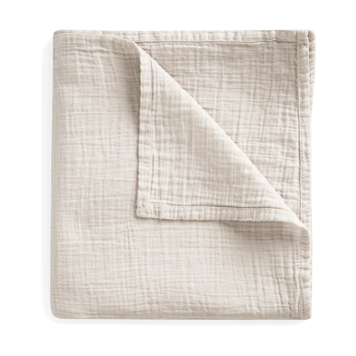 Bilde av Garbo&Friends Eggshell Muslin Swaddle pledd 110x110 cm