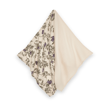 Plum Muslin teppe, small 2 deler - 60x60 cm - Garbo&Friends