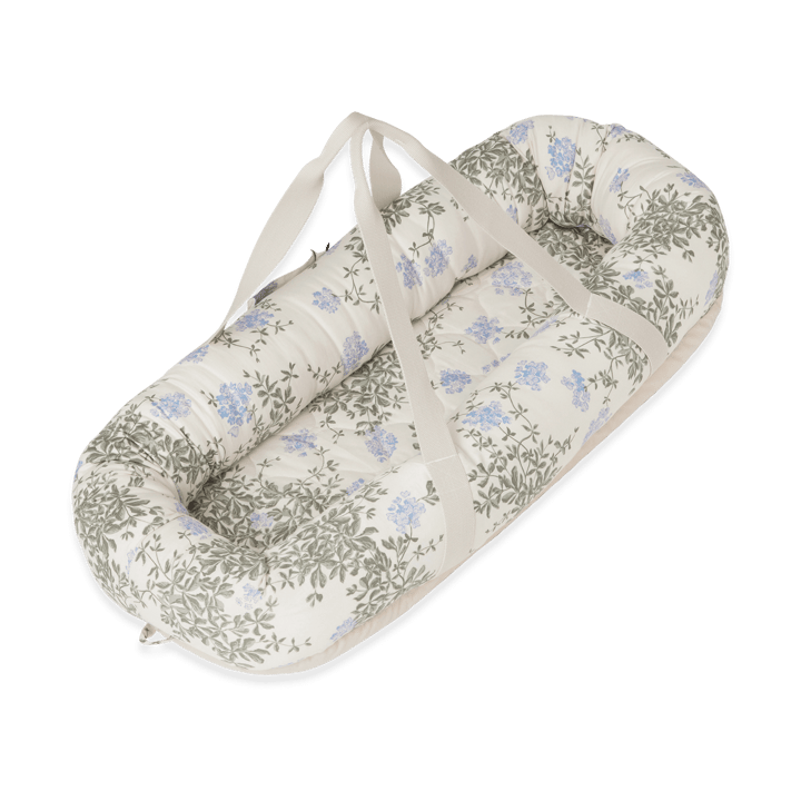 Plumbago Satin quiltet babynest - 43x87x16cm - Garbo&Friends