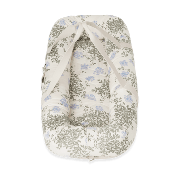 Plumbago Satin quiltet babynest - 43x87x16cm - Garbo&Friends