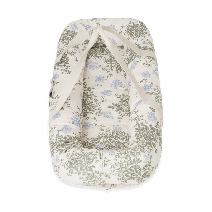 Plumbago Satin quiltet babynest, 43x87x16cm Garbo&Friends