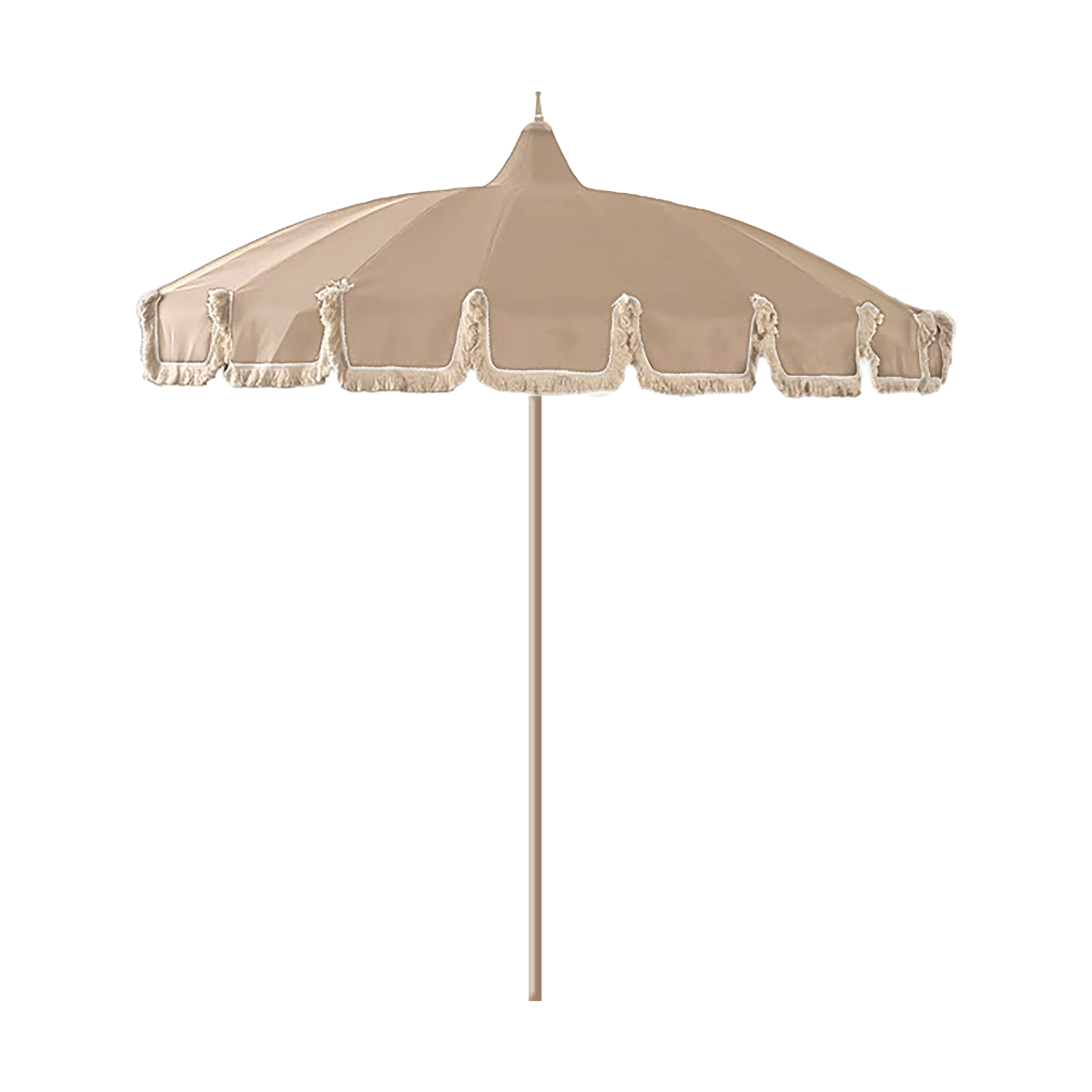 Garden Glory parasoll Beige fringe | Skandinavisk Design | Beige