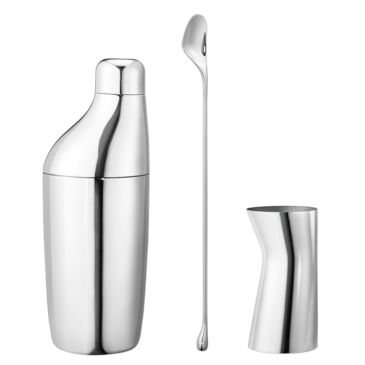 Himmelsett shaker Barskje Måleglass - Rustfritt stål - Georg Jensen