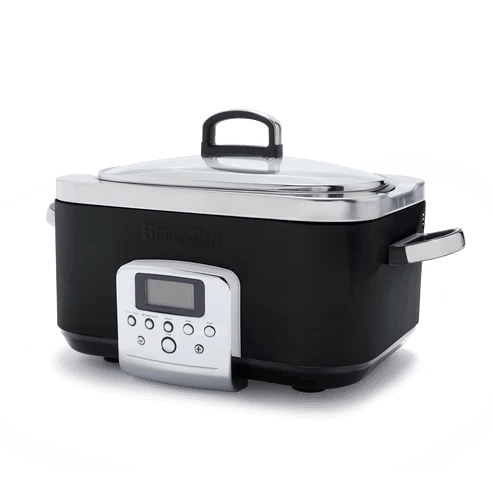 GreenPan Slowcooker 6 l 48x34 cm - Svart - GreenPan