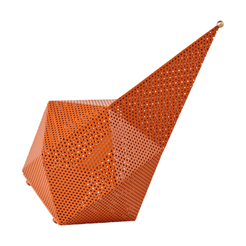 Bagdad portabel lampe - International orange - GUBI