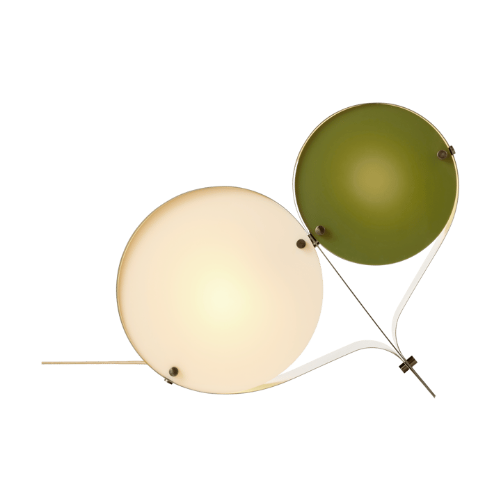 Coppia bordlampe - Ivory & olive - GUBI