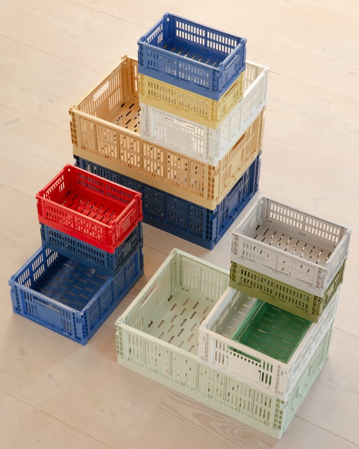 Colour Crate S 17 x 26,5 cm - Oliven - HAY