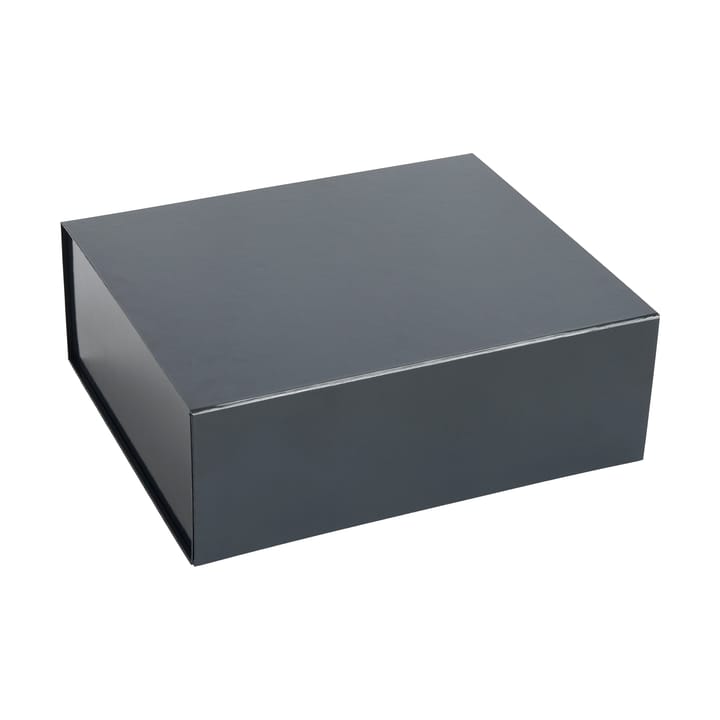 Colour Storage M boks med lokk 29,5 x 35 cm - Black - HAY