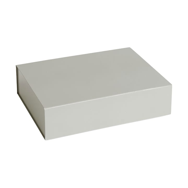 Colour Storage S boks med lokk 25,5 x 33 cm - Grey - HAY