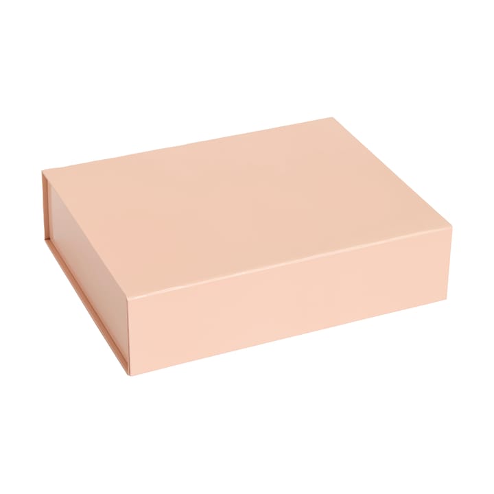 Colour Storage S boks med lokk 25,5 x 33 cm - Soft pink - HAY