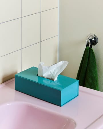 Colour Storage Tissue boks 24,5x13 cm - Ocean blue - HAY