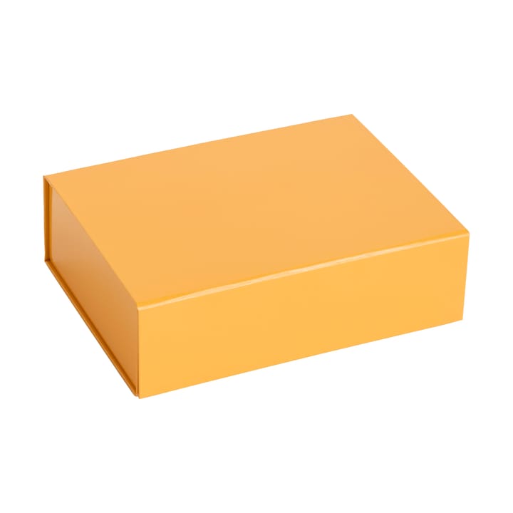 Colour Storage XS boks med lokk 16,5x22,5 cm - Egg yolk - HAY