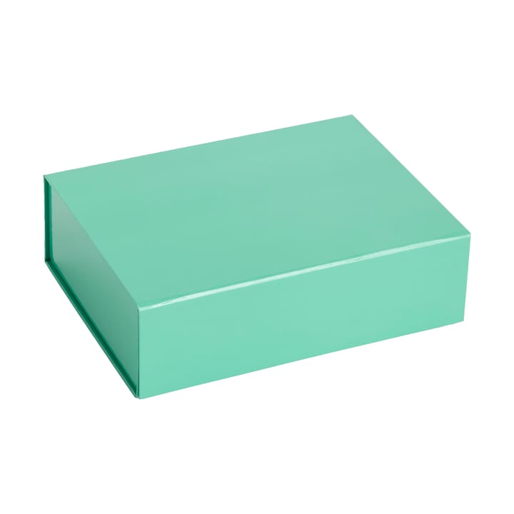 Colour Storage XS boks med lokk 16,5x22,5 cm - Emerald green - HAY