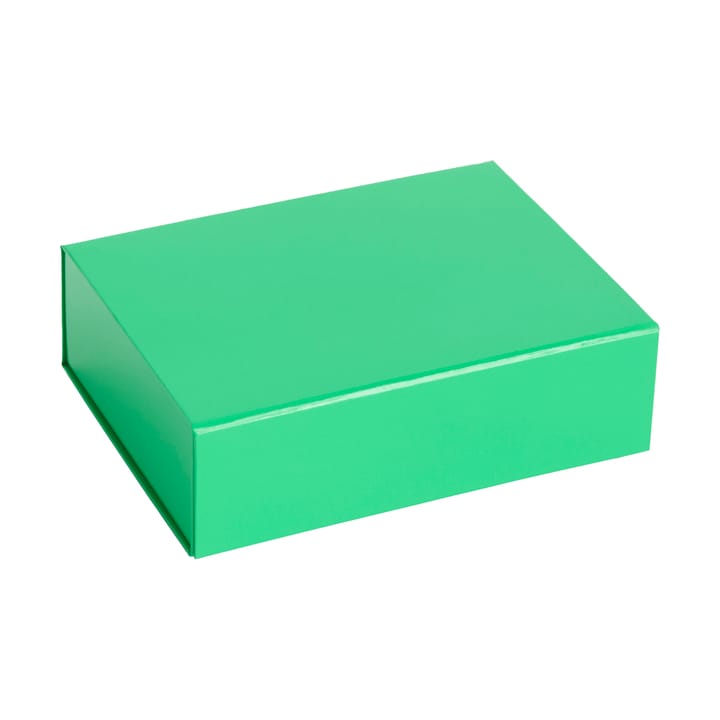 Colour Storage XS boks med lokk 16,5x22,5 cm - Vibrant green - HAY