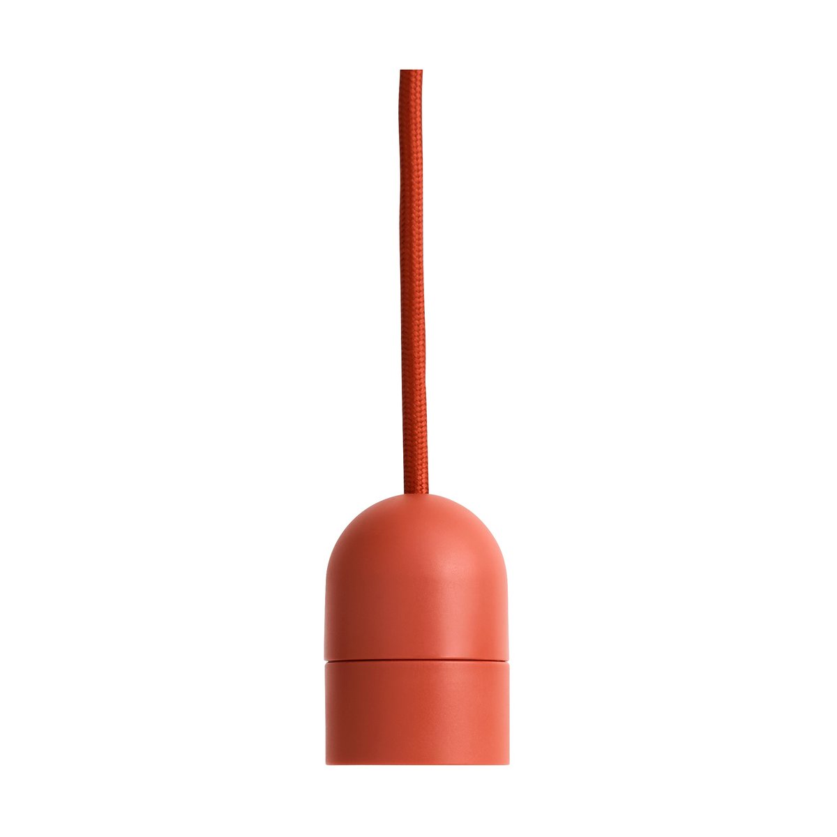 Bilde av HAY Common Pendant Cord set pendel Ø12 cm Rusty red