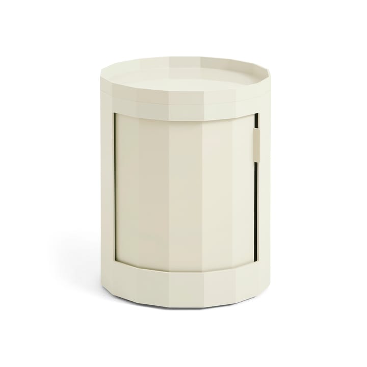 Facet Cabinet low sidebord 49 cm - Eggshell - HAY