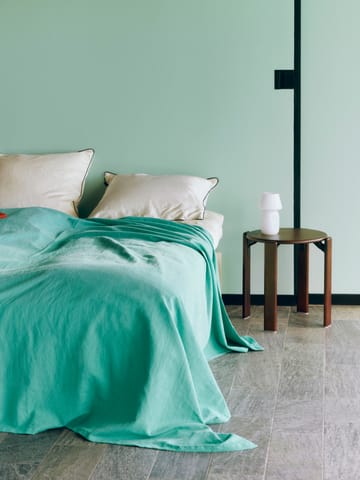 Linen sengeteppe 240x260 cm - Emerald green - HAY