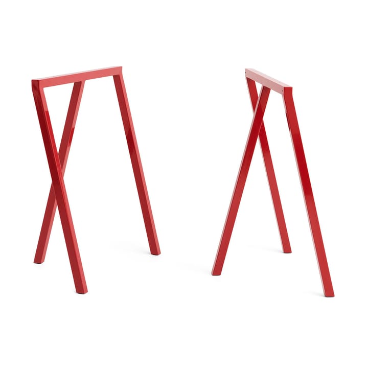 Loop Stand Frame benstativ 72 cm 2-pakning - Maroon red - HAY