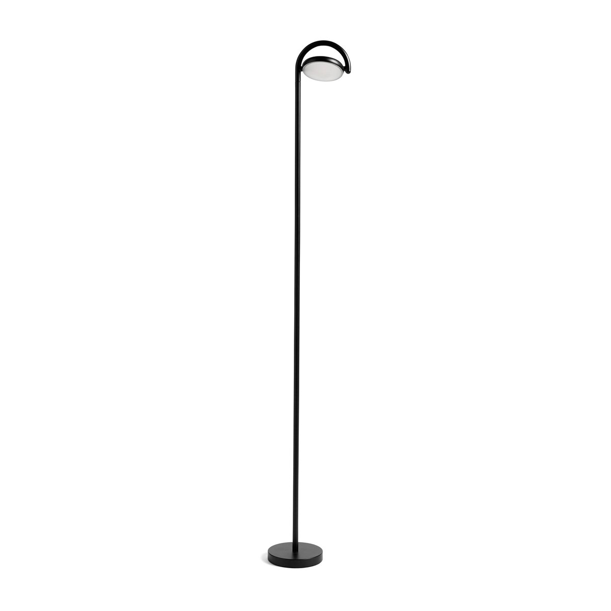 Bilde av HAY Marselis floor stålampe Soft black