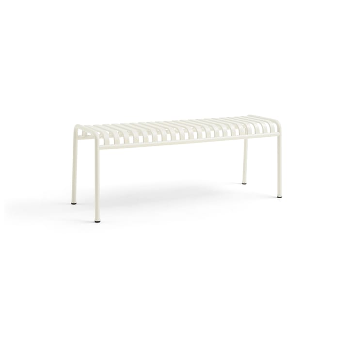 Palissade benk 120x42 cm - Cream white - HAY