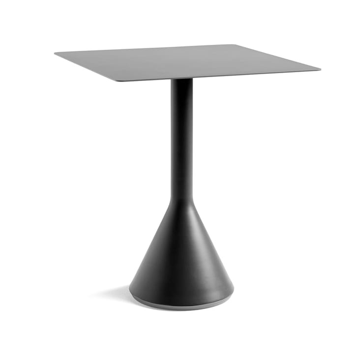 Palissade Cone kvadratisk kafébord 65x65 cm - Anthracite - HAY