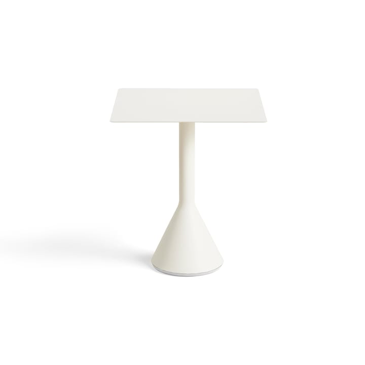 Palissade Cone kvadratisk kafébord 65x65 cm, Cream white HAY