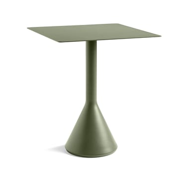 Palissade Cone kvadratisk kafébord 65x65 cm - Olive - HAY