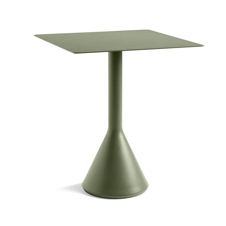 Palissade Cone kvadratisk kafébord 65x65 cm, Olive HAY