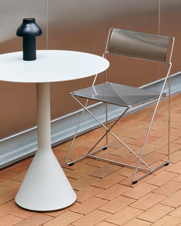 Palissade Cone rundt kafébord - Cream white, Ø70 cm - HAY