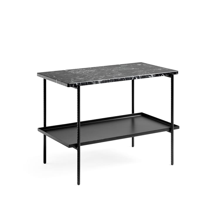 Rebar sidebord 75x44x55 cm - Black marble-black - HAY