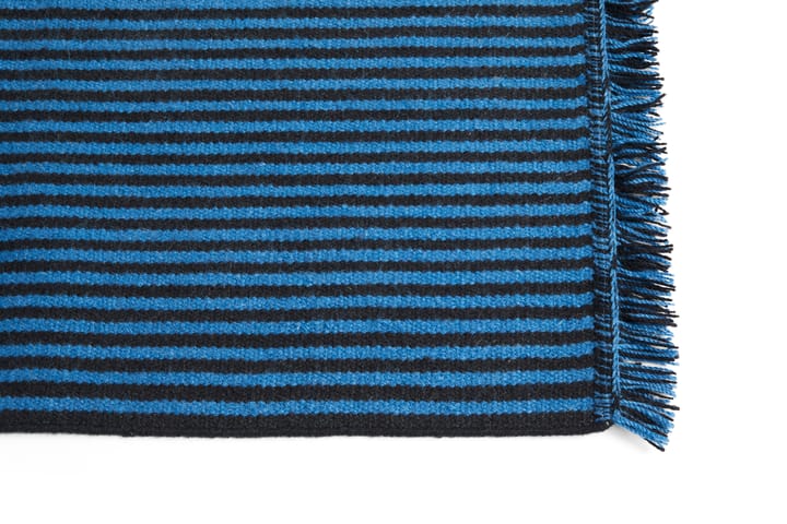 Stripes and Stripes gulvteppe 60x200 cm, Blue HAY