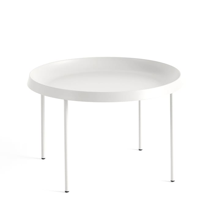 Tulou sofabord - Offwhite, Ø55 cm - HAY