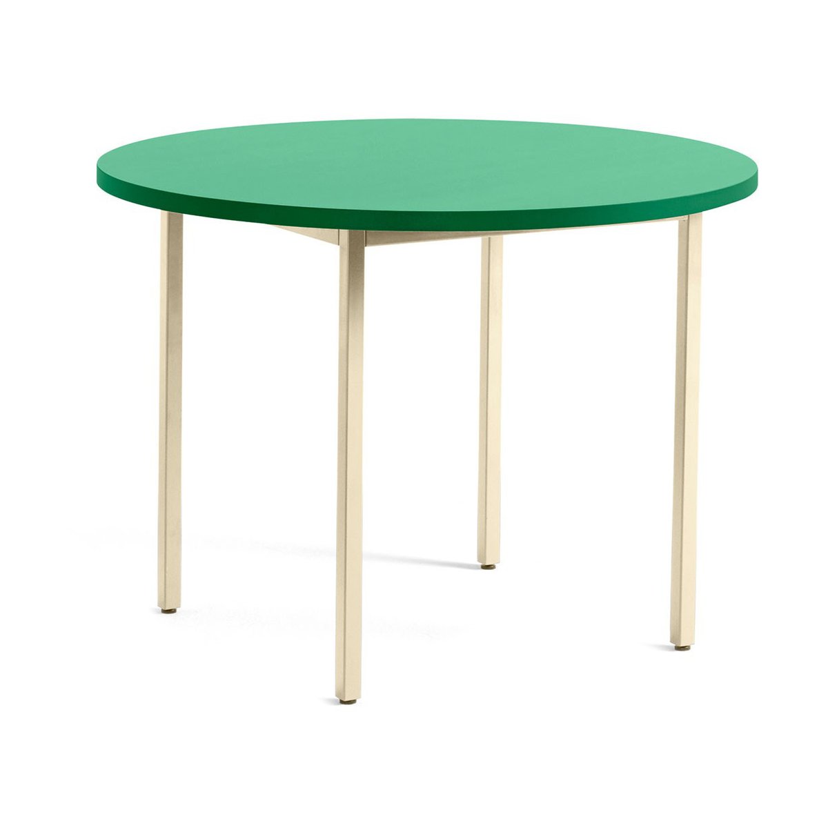 Bilde av HAY Two-Colour spisebord Ø105 cm Ivory-green mint