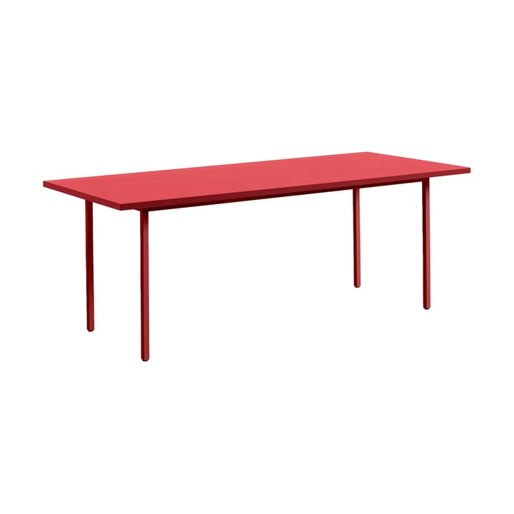 Two-Colour spisebord Ø105 cm - Maroon red-red - HAY