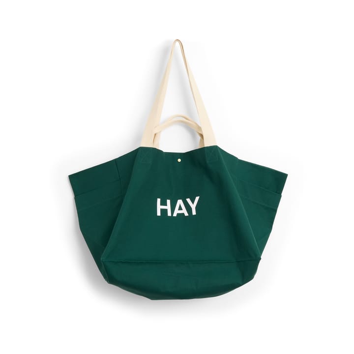 Weekend Bag Organic veske L - Dark green - HAY