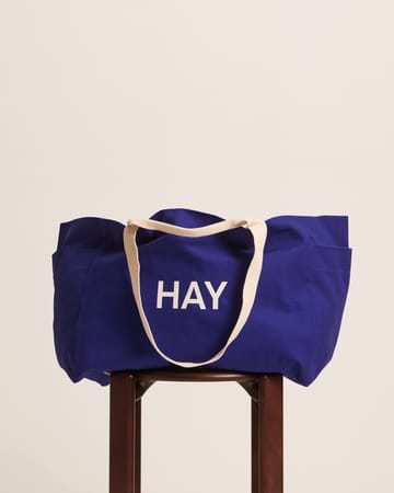 Weekend Bag Organic veske L - Electric blue - HAY